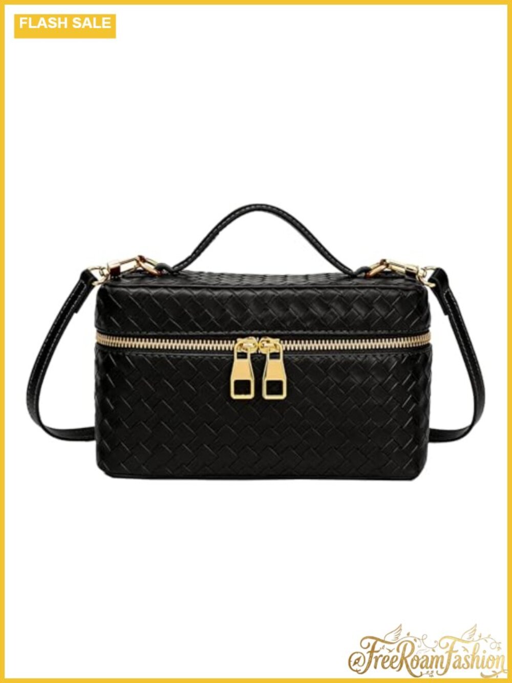 Mini PU Leather Square Satchel Crossbody Shoulder Bag with Adjustable Strap